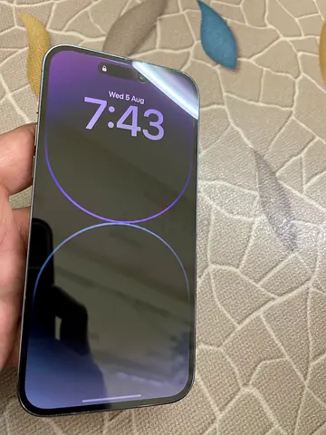 I phone 14 pro max 256GB factory unlocked deep purple