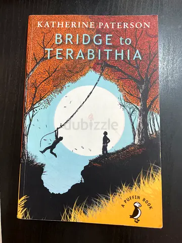 Bridge to Terabithia by Katherine Paterson (paperback) and a bundle of 3 books