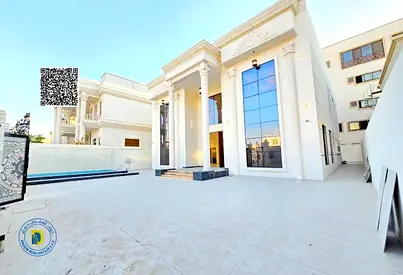 For those seeking luxury, a classic 5-bedroom villa with a swimming pool in Al Muwaihat 3, Ajman, prime location, bank financing, freehold.