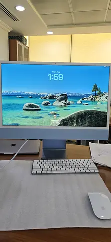 Apple Imac M3 8/256gb 24" 4.5 retina (new condition)