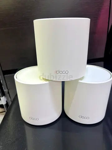 TP Link Deco AX4300 Pro Dual-Band Wi-Fi 6 Mesh Wi-Fi System (3-Pack) White