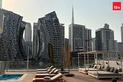 Top Floor | Partial Burj View | Furnished