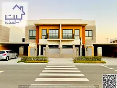 A brand-new villa in the Al Zahia area of Ajman, featuring four high-end master bedrooms.