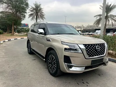 Nissan Patrol 2021 LE Platinum City | V8 5.6L | GCC Specs | Low Mileage