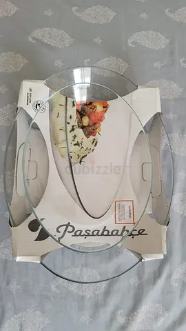 Pasabahce oval glass serving platter / tray - new (with box)