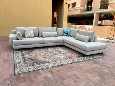 Top Quality Marina Home feather 🪶 filled L Shape Sofa