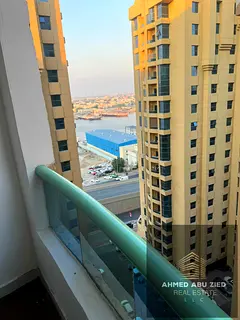 2 Bedroom Apartment with Master Maid’s Room for Annual Rent in Al Khor Towers – High Floor
