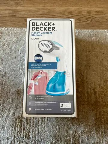 Black+Decker 1200W Handheld Garment Steamer - Unused in Box