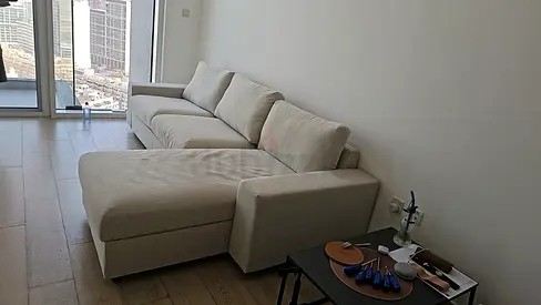 Selling Ikea vimle L Shape Sofa Bed Beige