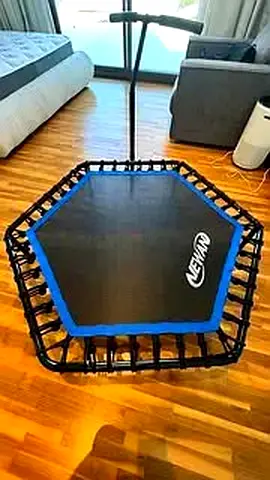 Hexagonal Rebounder Mini Trampoline - Good Condition