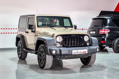 AED 1390/month | 2018 Jeep Wrangler Willys | GCC Specs | Ref#478063