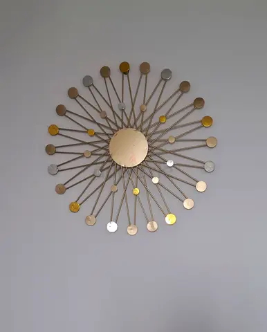 Wall hanging from pan home