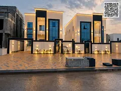 Villa for sale in Ajman | Al Helio 2 area | Large setback | 5 bedrooms, majlis, and living room | Fr
