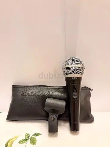 Shure PG58 Cardioid Dynamic Vocal Microphone
