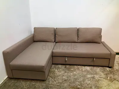 IKEA FRIHETEN corner sofa-bed with storage