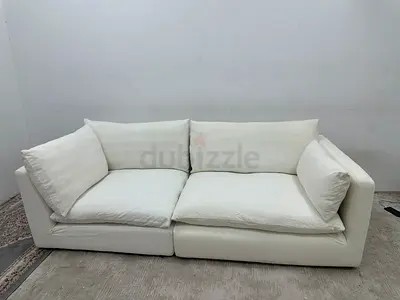 Like new condition marina home two piece sofa