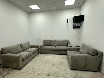 Amazing condition crate&barrel six seater sofa