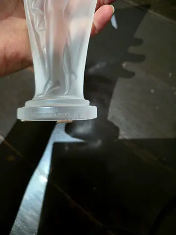 VINTAGE 1980s Cristal de Sèvres "Nue au Bras Tendu" Crystal Figurine - Rare #11/2000Description:Avai