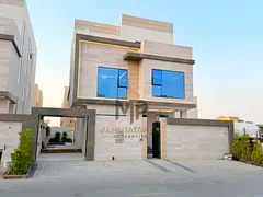 Luxury 3-story villa for sale in one of Ajman's best areas, including registration and ownership fee