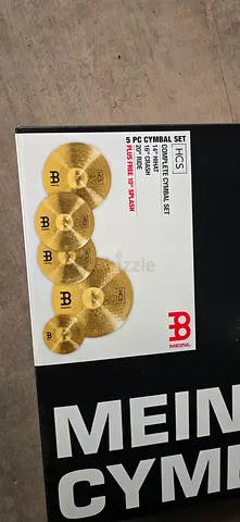 Meinl cymbals pack brandnew
