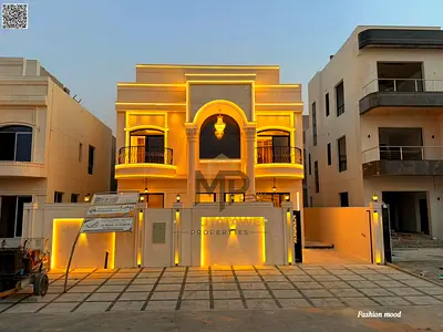 Classic villa for sale | ajman| al helio2 area | 6 master rooms, majlis, hall, roof| freehold | 0 r