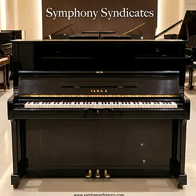 Yamaha U1H Glossy Black Upright Piano – Authentic Japanese Acoustic Excellence