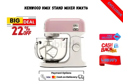 Kenwood kMix Stand Mixer KMX76-Free delivery-Warranty