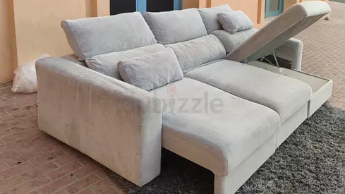 Perfect Condition IKEA eskelstuna Sofa Bed with Storage