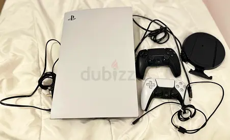 PlayStation 5 Console with 2 DualSense Controllers and Accessories