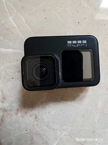 GoPro Hero 9 action camera (front view) - used, good condition