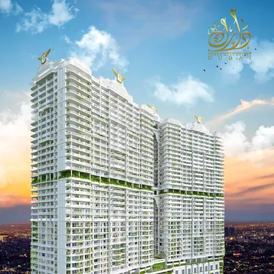 شقة غرفتين 2BR إطلالة مسبح_ضمان 9% لمدة 3 سنوات