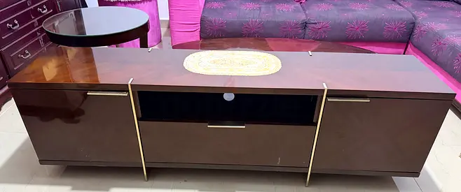 Luxury Modern Living Room TV Stand Table with Storage