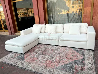 Like A New Condition High Quality Marina Home feather 🪶 filled L Shape Sofa