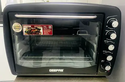 Geepas 75L Electric OTG Oven with Convection & Rotisserie