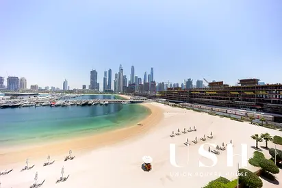 Largest 1BR | Full Sea and Marina skyline view