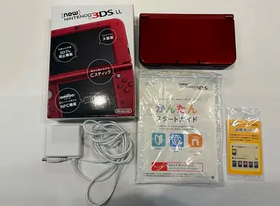Brand New Modded New Nintendo 3DS LL (Japanese Model) – Complete in Box – 256GB SanDisk SD Card