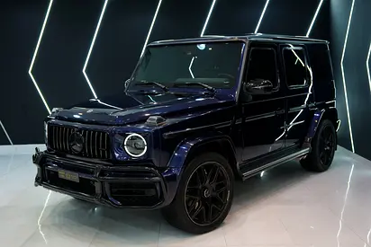 2022 Mercedes-Benz G500, G63 Body Kit, Night Package, Carbon Interior, Gargash Warr + Serv!!