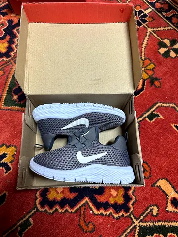 Nike light black boots for kids