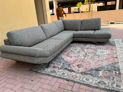 L-Shaped natuzzi sofa