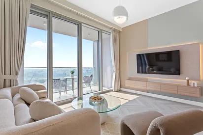 Spacious 2BR | Forte Downtown | Walk to Burj Khalifa | Street View | All Bills Included