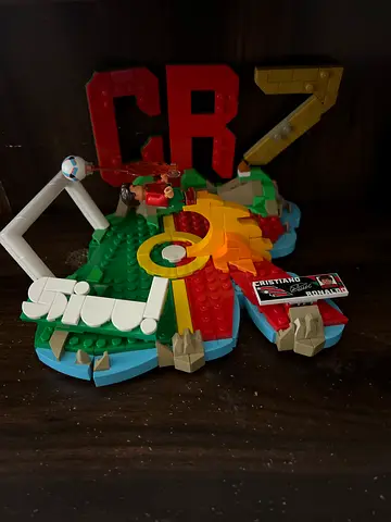 Cristiano Ronaldo CR7 Custom Building Block Set