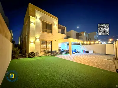 Enjoy luxury in 5BR villa in Al Mowaihat 1, with electricity, water, and AC. Close to all amenities such as schools and hospitals.