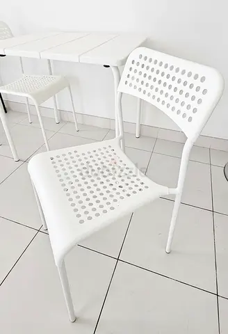 IKEA TABLE WITH TWO CHAIRS