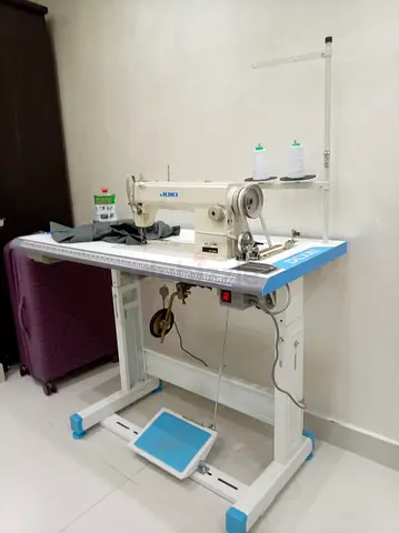 Juki Industrial Sewing Machine on Stand - Good Working Condition