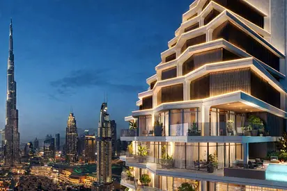 Burj Khalifa View | Luxury Branded | Big Balcony