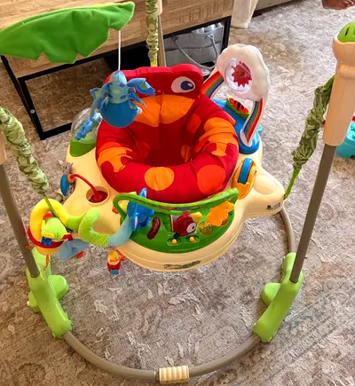 Baby Jumper/Activity Seat with Toys - Good Condition