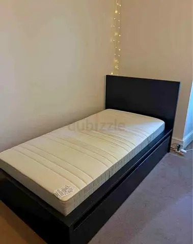 Ikea single size bed with mattress