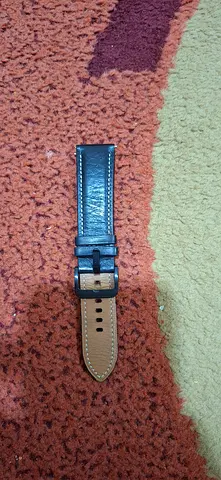 Samsung Watch 3 45mm with leather strap and adaptor used.(shows wear) made in Vietnam.
