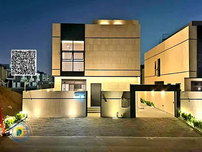 For sale, Registration fees: modern 6BR villa with Roof in Al Bahia, Freehold ,bank financing.