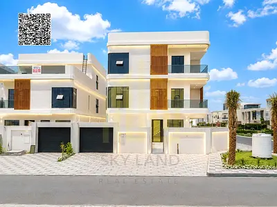 فيلا كورنر فاخرة للبيع – شامل رسوم التسجيل والمياه والكهرباء والتكييفات | جاهزة للسكن